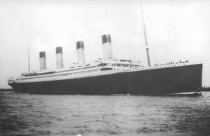 R.M.S. Titanic White Star Line Oceanliner Ship Unused 