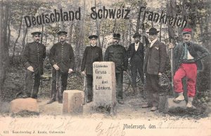 Germany Switzerland France Gruss aus Desutschland Schweiz Frankreich PC AA50519