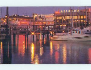 Unused Pre-1980 FISHERMAN'S WARF RESTAURANT San Francisco CA p6514