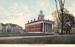 Court House Fremont Ohio 1910c postcard