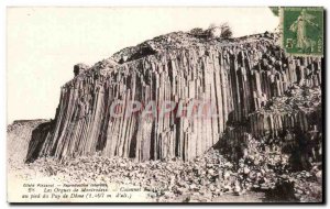 Old Postcard The Organs of Montrodeix Columns Basqliqnes at the foot of Pay Dome