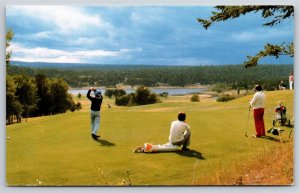 Sports~British Columbia Canada~Golf Course @ 108 Ranch Resort~Vintage Postcard