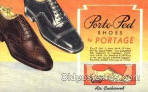 Portage Shoe Advertising Unused 