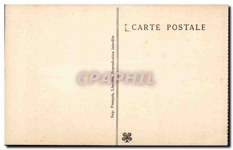 Old Postcard Caves Betharram lower part Bourdon