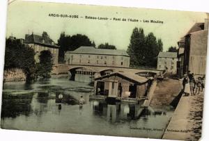 CPA ARCIS-sur-AUBE - Bateau lavoir (197220)