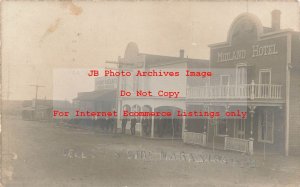 NM, Nara Vista, New Mexico, RPPC, Bell Street, South Side, 1908 PM, Photo