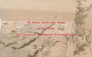 OR, Coos County, Oregon, RPPC, Mussel Reef, Rehfeld's Photo No 911