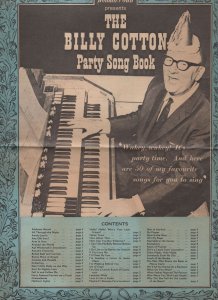 Billy Cotton The Womans Own Party Song Book
