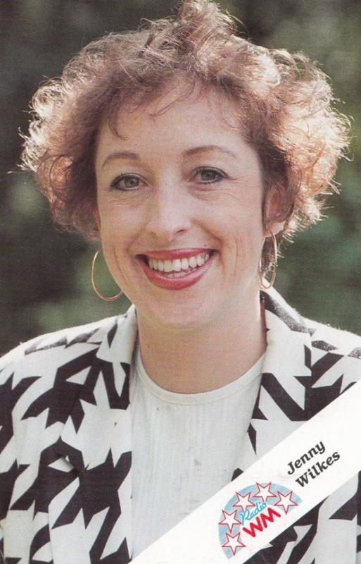 Jenny Wilkes BBC WM Birmingham West Midlands Radio Rare Cast Card Photo