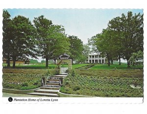 Plantation Home of Country Singer Loretta Lynn Hurricane Mills TN 4 by 6