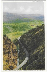 Fred Harvey # H-1594 Apache Canyon in the Glorietta Mountains New Mexico