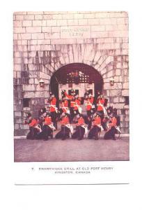 Military Regiment Drawbridge Drill Old Fort Henry, Kingston Ontario