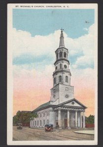 South Carolina CHARLESTON St. Michael's Church ~ WB