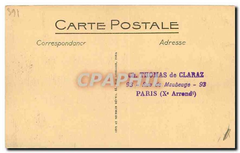 Postcard Old Port Quiberon White Cave