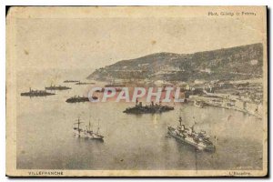 Old Postcard Villefranche The Wing