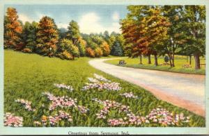 Indiana Greetings From Seymour 1949