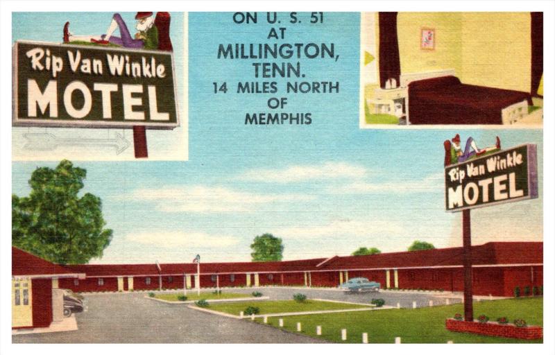 Tennessee  Memphis , Rip van Winkle Motel