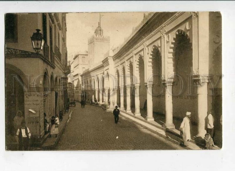 3089709 Alger Mosquee Djemaa-el-Kebir Rue de Marine Vintage PC