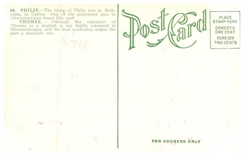 Passion Play -    Philip , Thomas ,#34