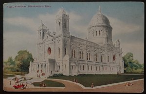 Vintage Postcard 1911 New Cathedral (St. Paul's) Minneapolis, Minnesota (MN)