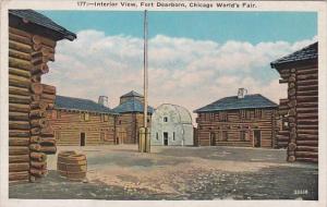 Interior View Fort Dearborn Chicago World's Fair 1933-34