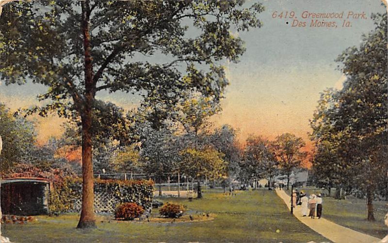 Greenwood Park Des Moines, Iowa