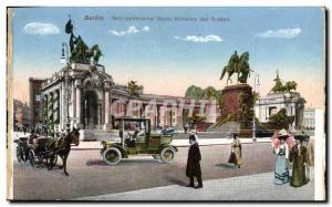 Old Postcard Berlin Nationaldenkmal Kaiser Wilhelms des Grossen