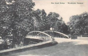 Vermont Woodstock Elm Street Bridge Albertype