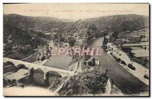 Old Postcard The Illustrious Amblelet Tarn near Albi General view taken from ...