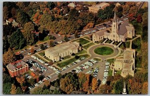 Charlotte North Carolina 1960s Postcard Covenant Presbyterian Church