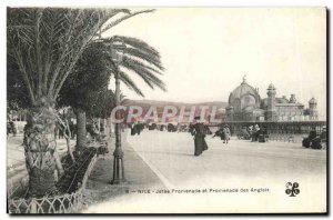 Old Postcard Nice Jetee Promenade des Anglais