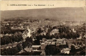 CPA Lons le Saunier- vue generale FRANCE (1043484)