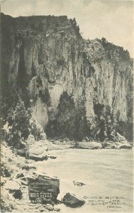 Postcard Idaho Shoshone Falls Bellow Falls Amos Photos 23-5114