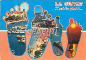 Old Postcard Reflections of Provence La Ciotat (B, R)