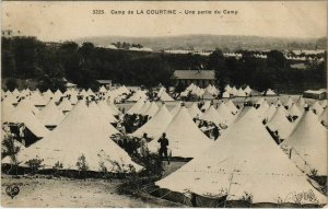 CPA La Courtine Une partie du Camp FRANCE (1050488)