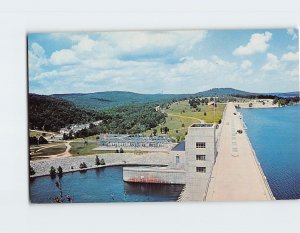 Postcard Norfork Dam Ozarks Playground Series USA