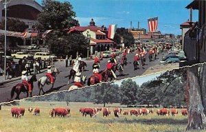 Old Cowtown On Parade - Fort Worth, Texas TX