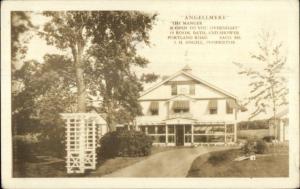 Saco ME Angellmere 1930s Real Photo Postcard