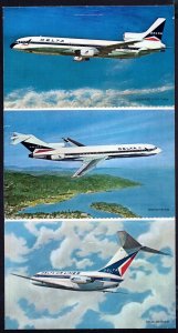 Meet The Stars Of Delta's Fleet Three Major Aircraft Types pm1978 Fold PC Chrome