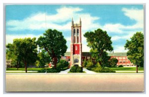 Topeka High School Building Topeka Kansas KS UNP Chrome Postcard N21