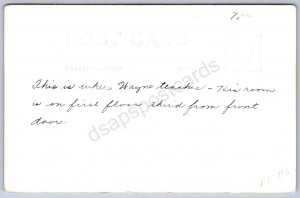 K46/ Kenniwick Washington RPPC Postcard c1940s High School  351