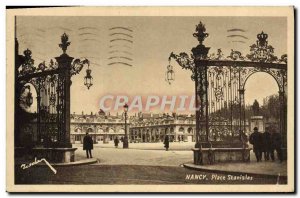Old Postcard Nancy Place Stanislas