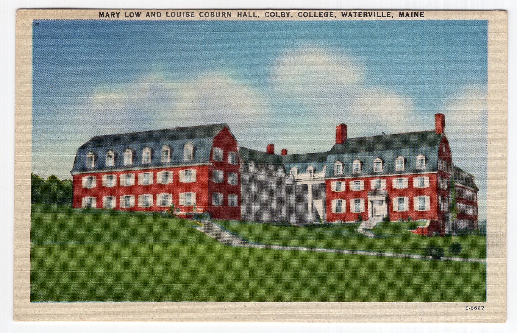 Waterville, Me., Mary Low and Louise Coburn Hall, Colby College