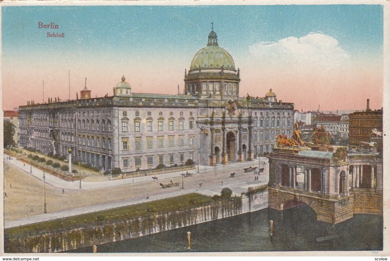 BERLIN, Germany, 1900-10s; Schloss