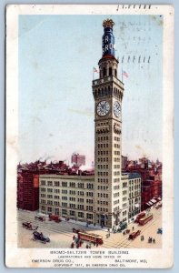 1911 BROMO-SELTZER TOWER BUILDING LABORATORIES EMERSON DRUG CO BALTIMORE MD