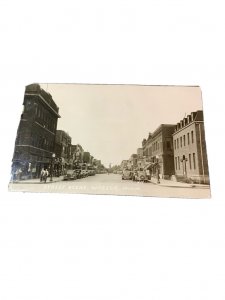 Postcard RPPC Street View  in Waseca, MN.    L3