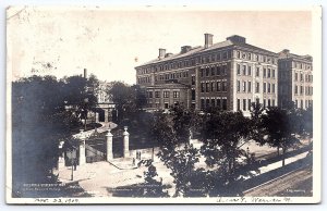 New York City 1907 Columbia University The Grove From Barnard College Postcard