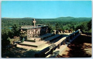M-60285 Altar of the Nation and Altar Rail Cathedral of the Pines Rindge N H