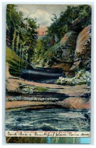 1959 Horse Shoe Canyon, Half Mile East of Starved Rock Illinois IL Postcard