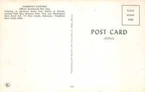 New Castle Delaware Clemente's Cafeteria Greyhound Rest Stop Views PC AA99782
